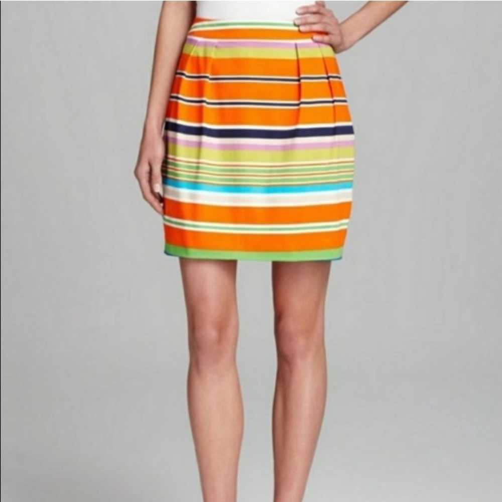 Kate Spade “skirt the rules” Striped Skirt size 14
